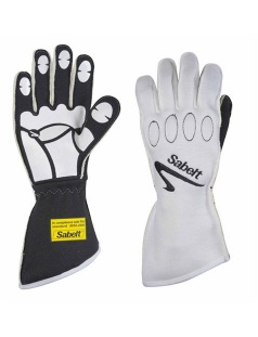 Guantes FIA Sabelt Grip Nomex Ignifugos Black