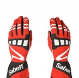 vehiculos /  - Guantes FIA Sabelt Power Nomex Ignifugos Red